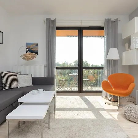 Lejlighed Symboliczna With Balcony & Parking By Renters